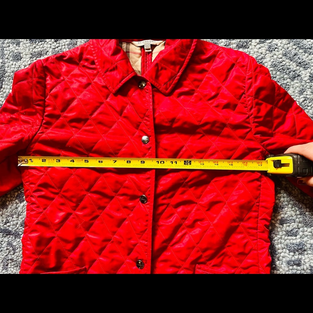 Size XS Burberry Quilted Jacket - Picture 8 of 8